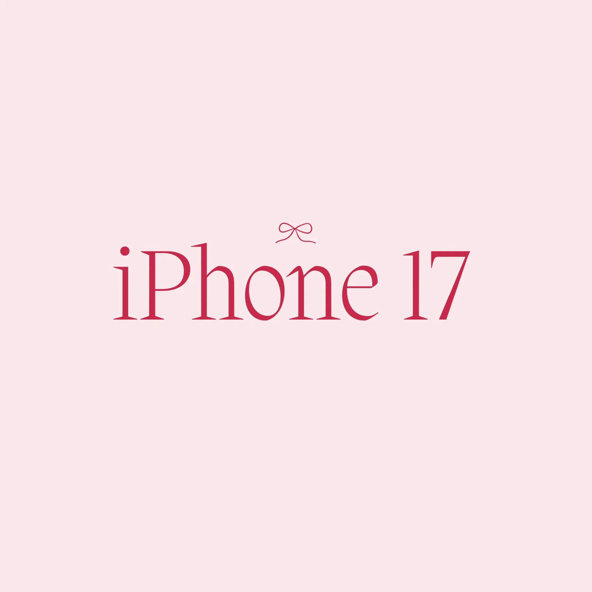 iPhone 17