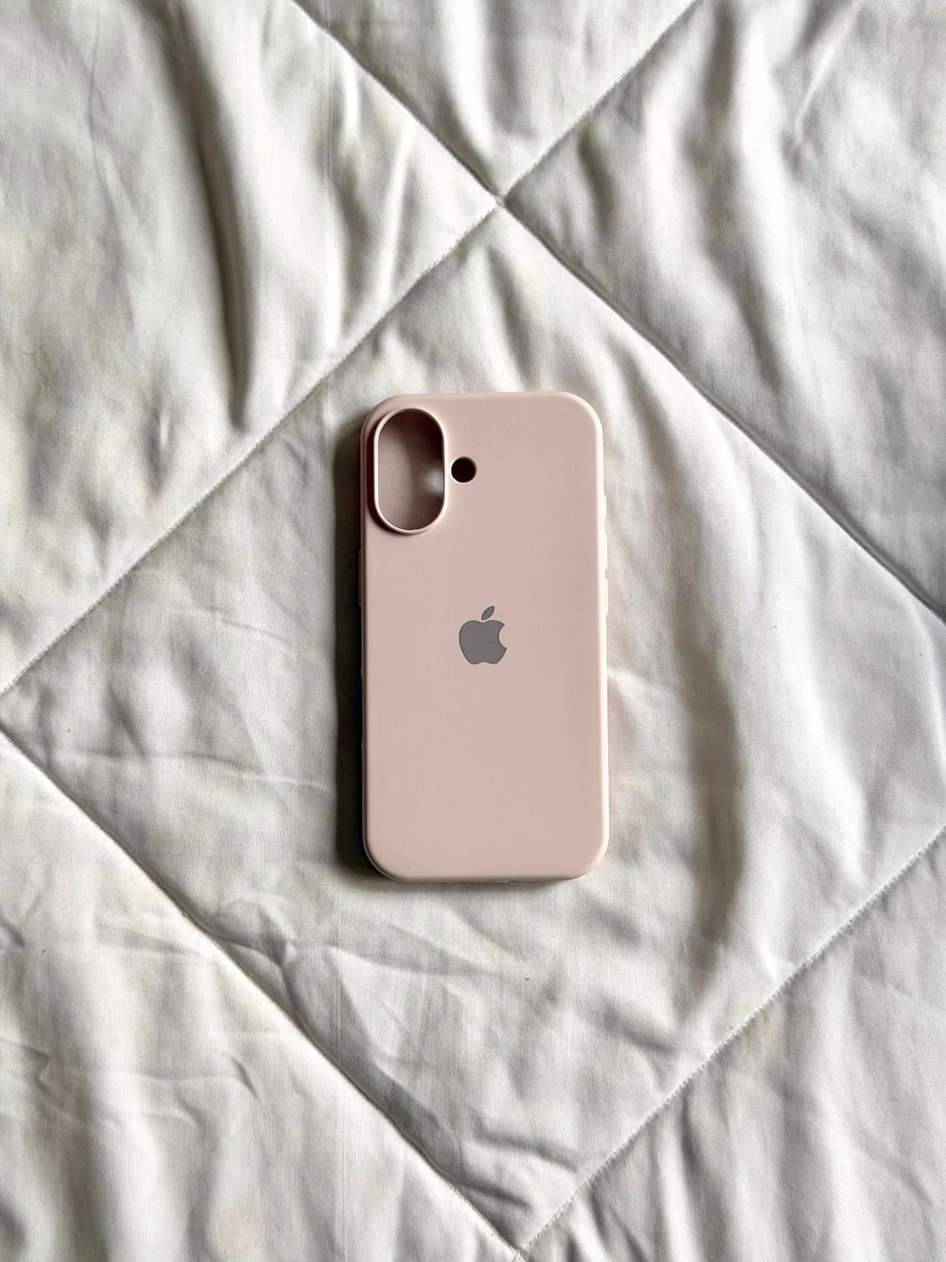 Baby pink silicone case