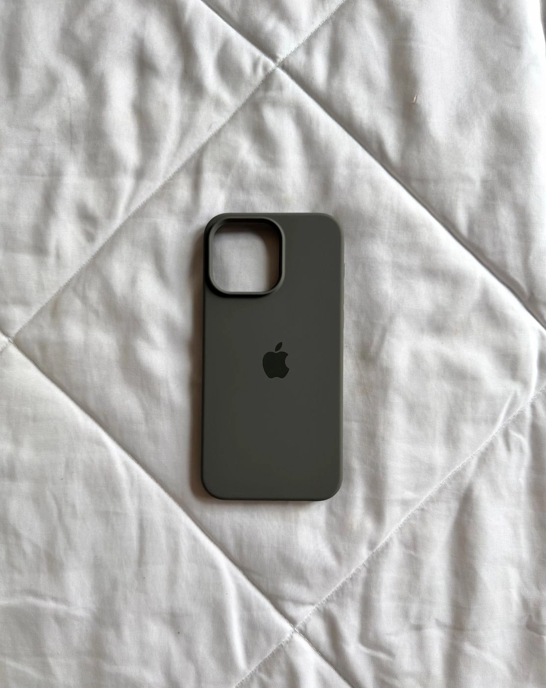 Dark grey silicone case