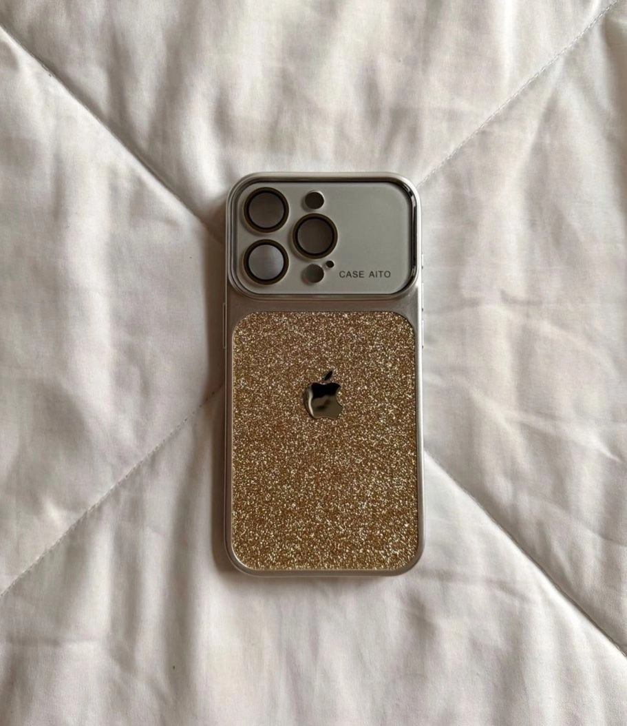 Gold Glitter luxe case ✨