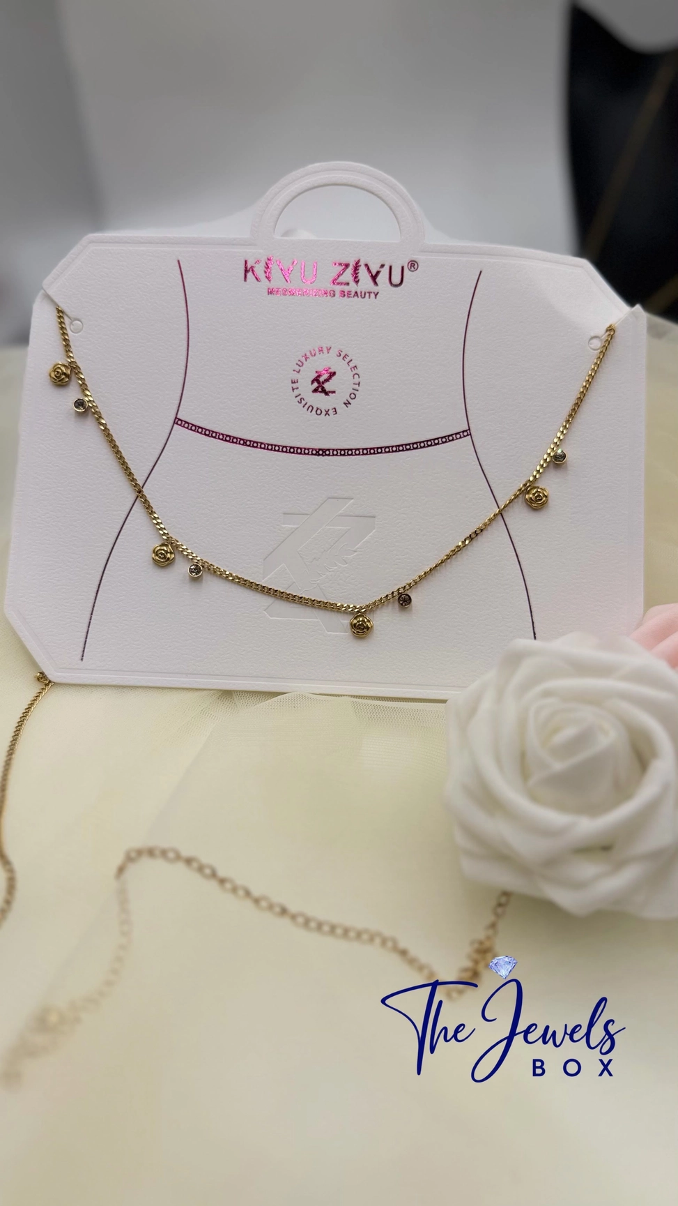 Rose Flower Hipchain