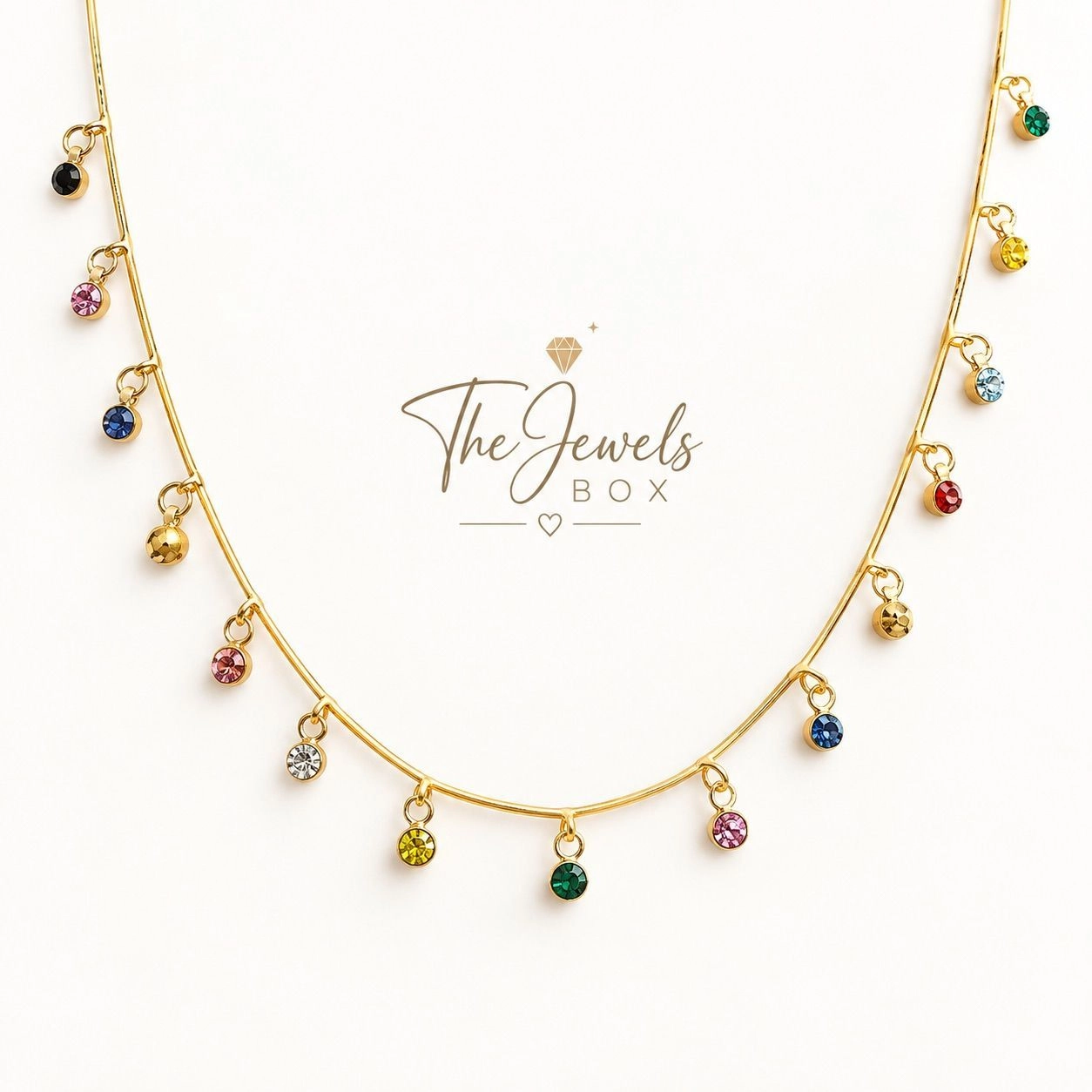 BOHO BEADED CHOKER NECKLACE 2