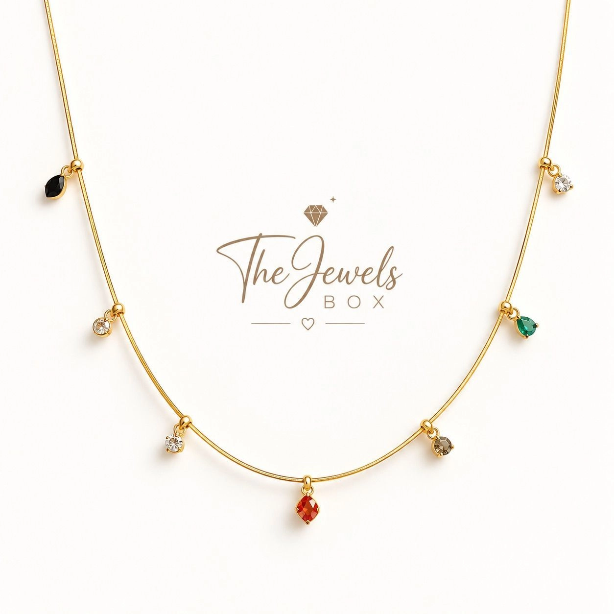 TEARDROP PENDANT NECKLACE 2