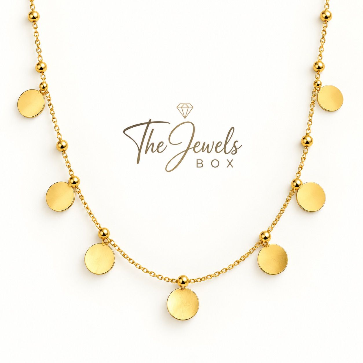 CIRCULAR DROP NECKLACE 2