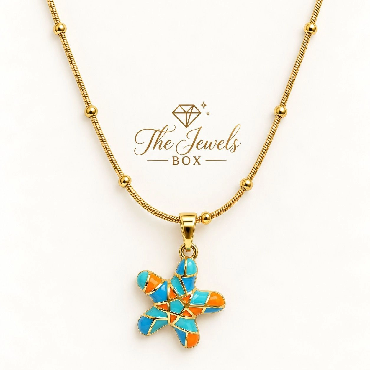 STARFISH PENDANT NECKLACE 2