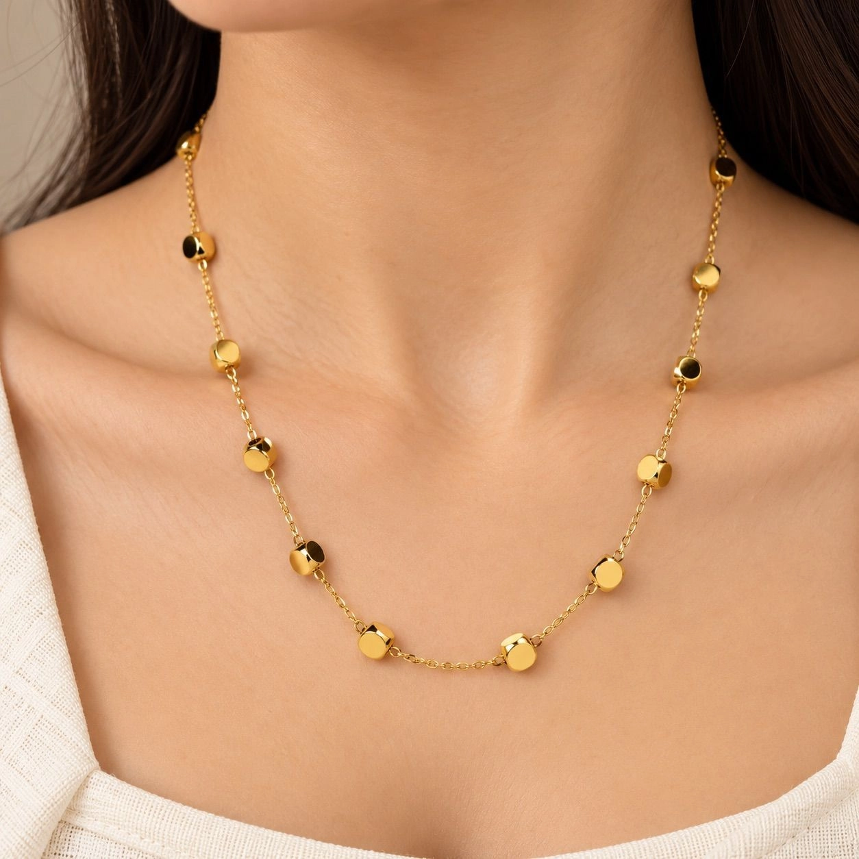 GEOMETRICAL CHARM NECKLACE 1