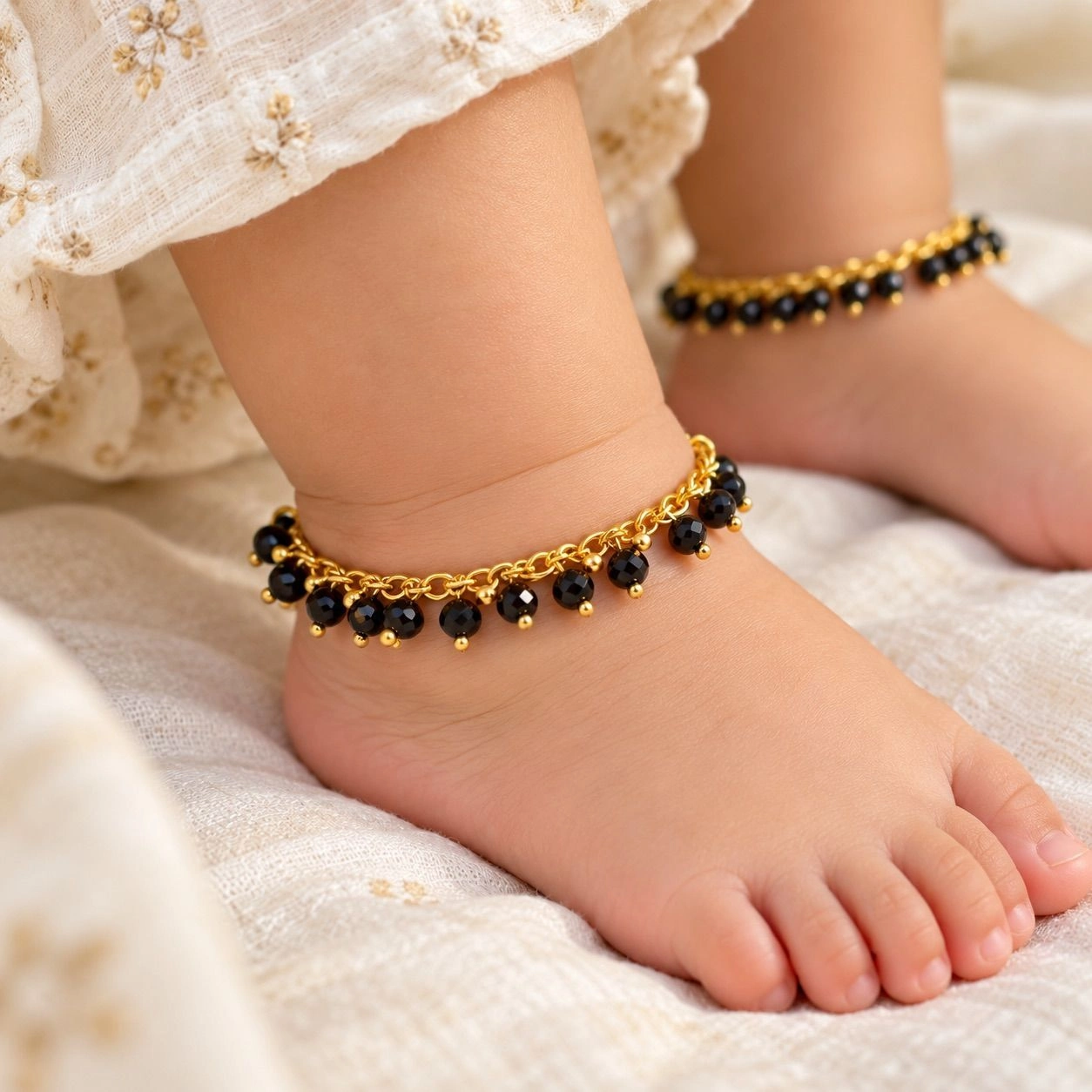 BLACK KARIMANI ANKLET 1