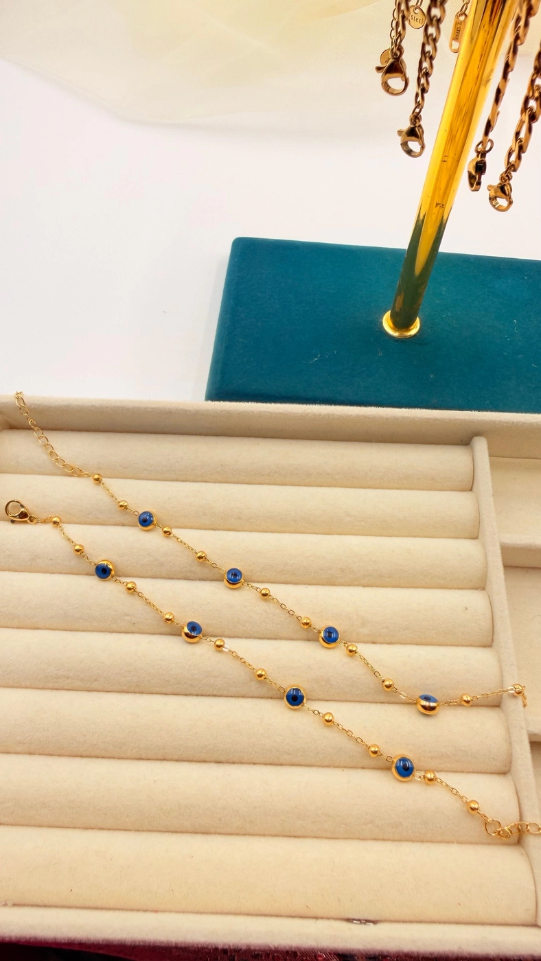 Evil Eye Anklet ( Pair) 2