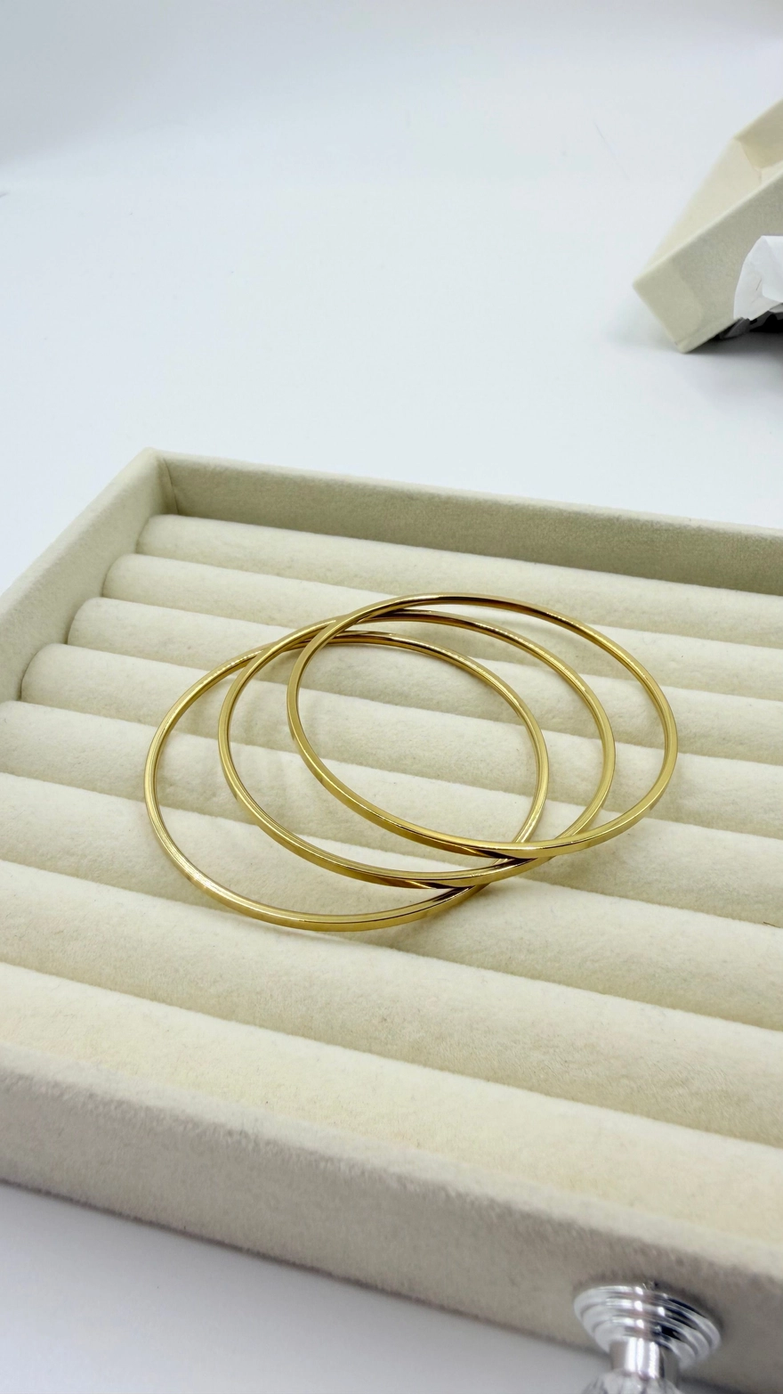 WIRE BANGLE PLAIN ( Antique colour) 3 pc 2
