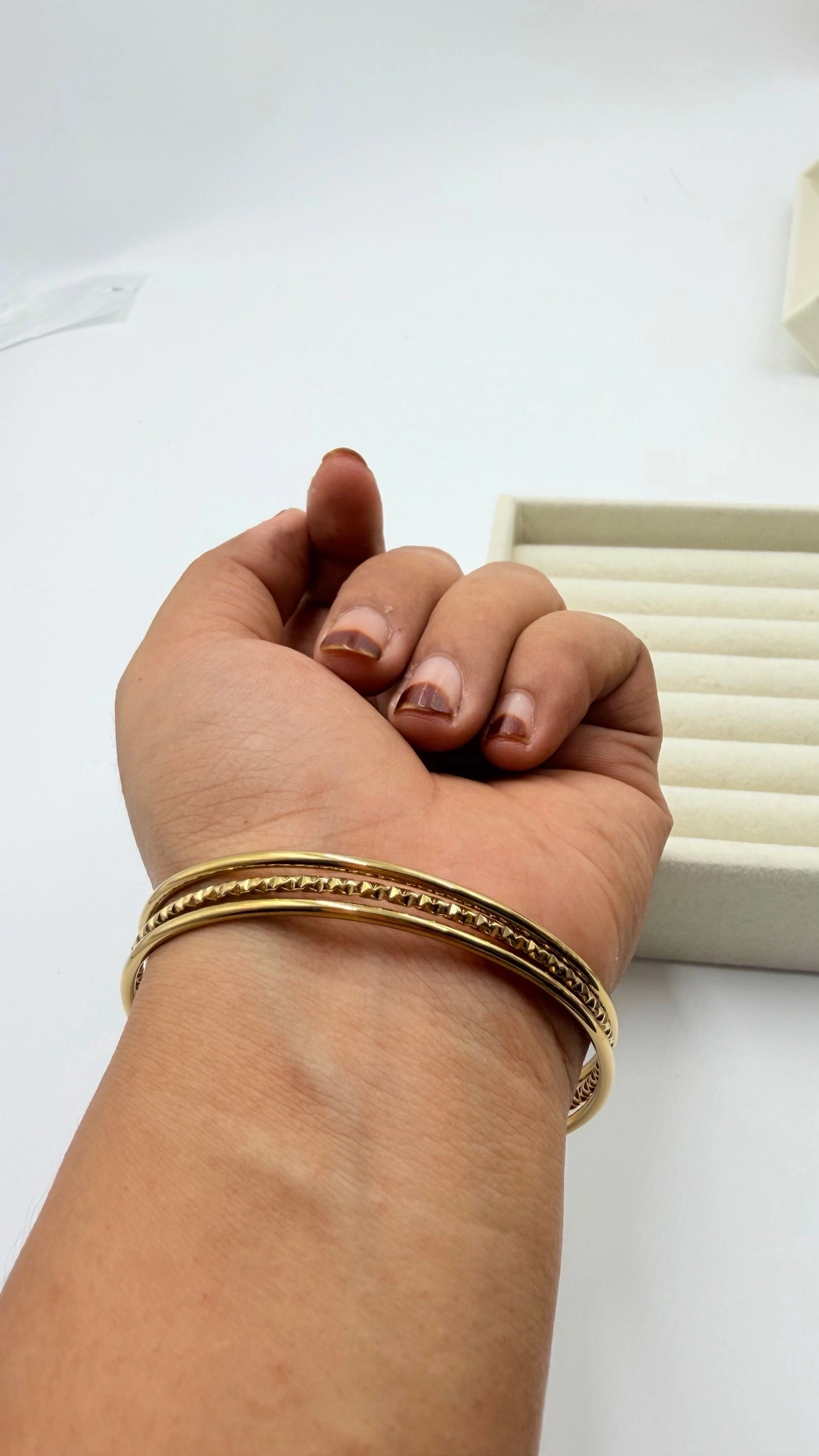 CLASSIC LUXE BANGLE 3 PC (Antique colour) 1