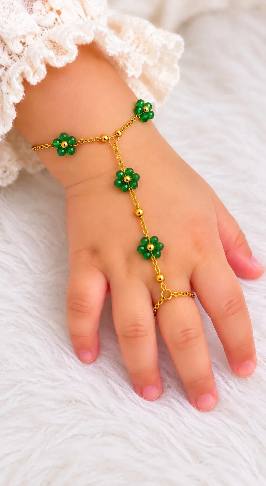 MINI BLOSSOM HAND CHAINS 3
