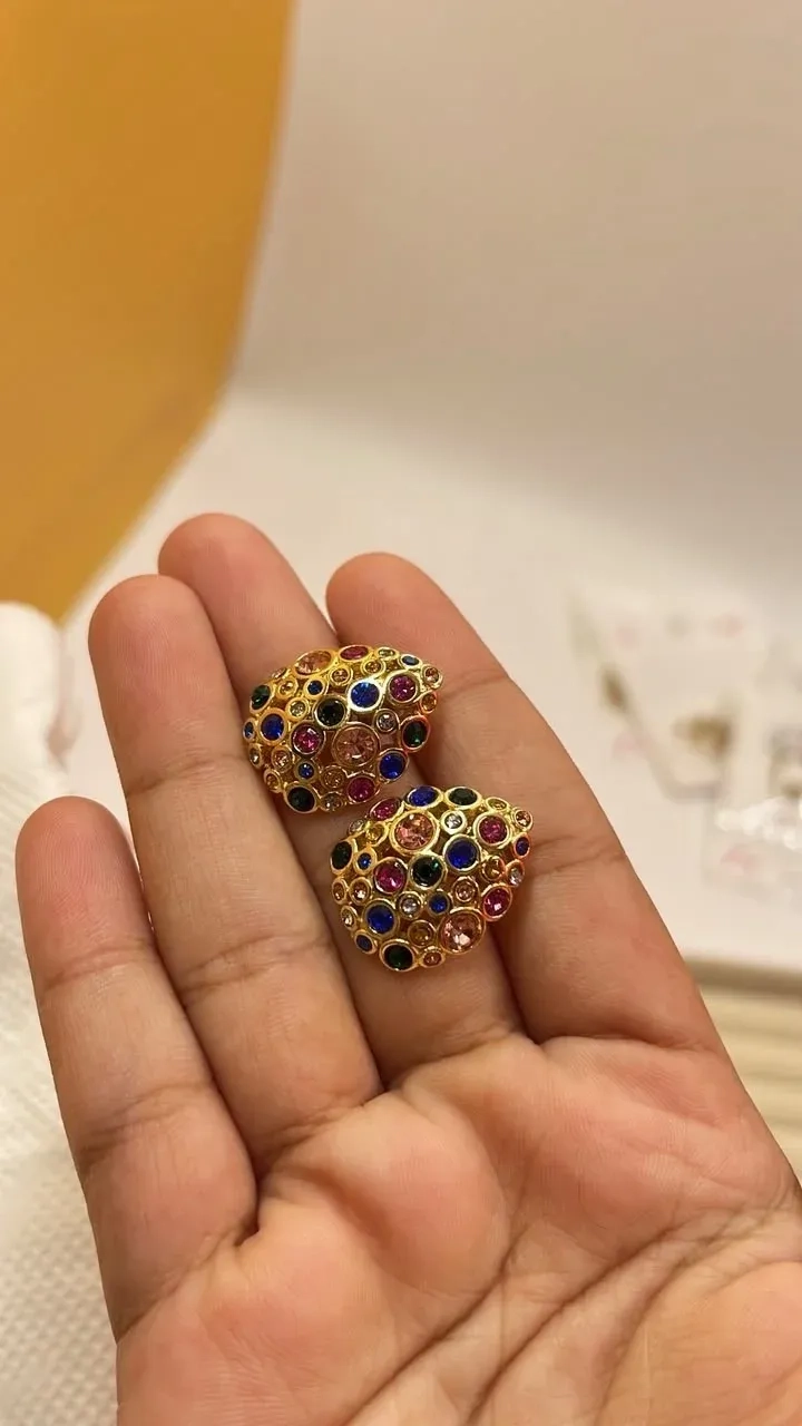 GOLDEN GALAXY EARRINGS 1