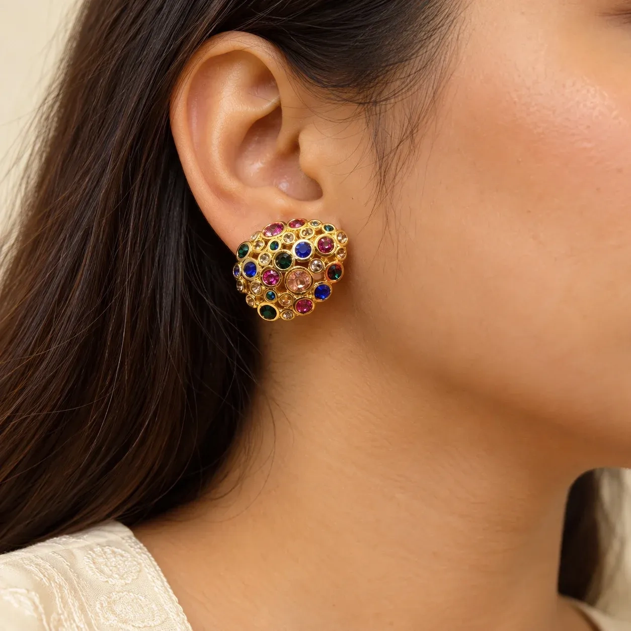 GOLDEN GALAXY EARRINGS 3