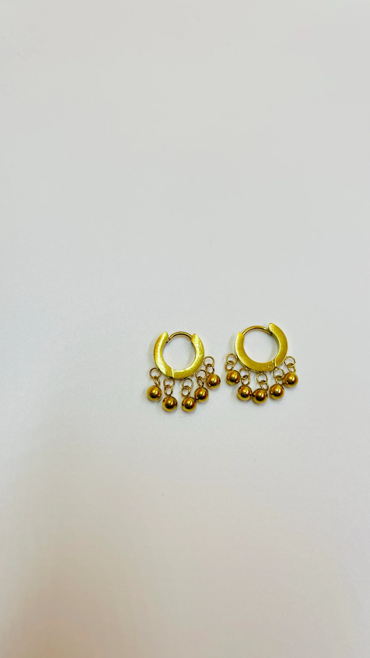 HOOP BALL EARING