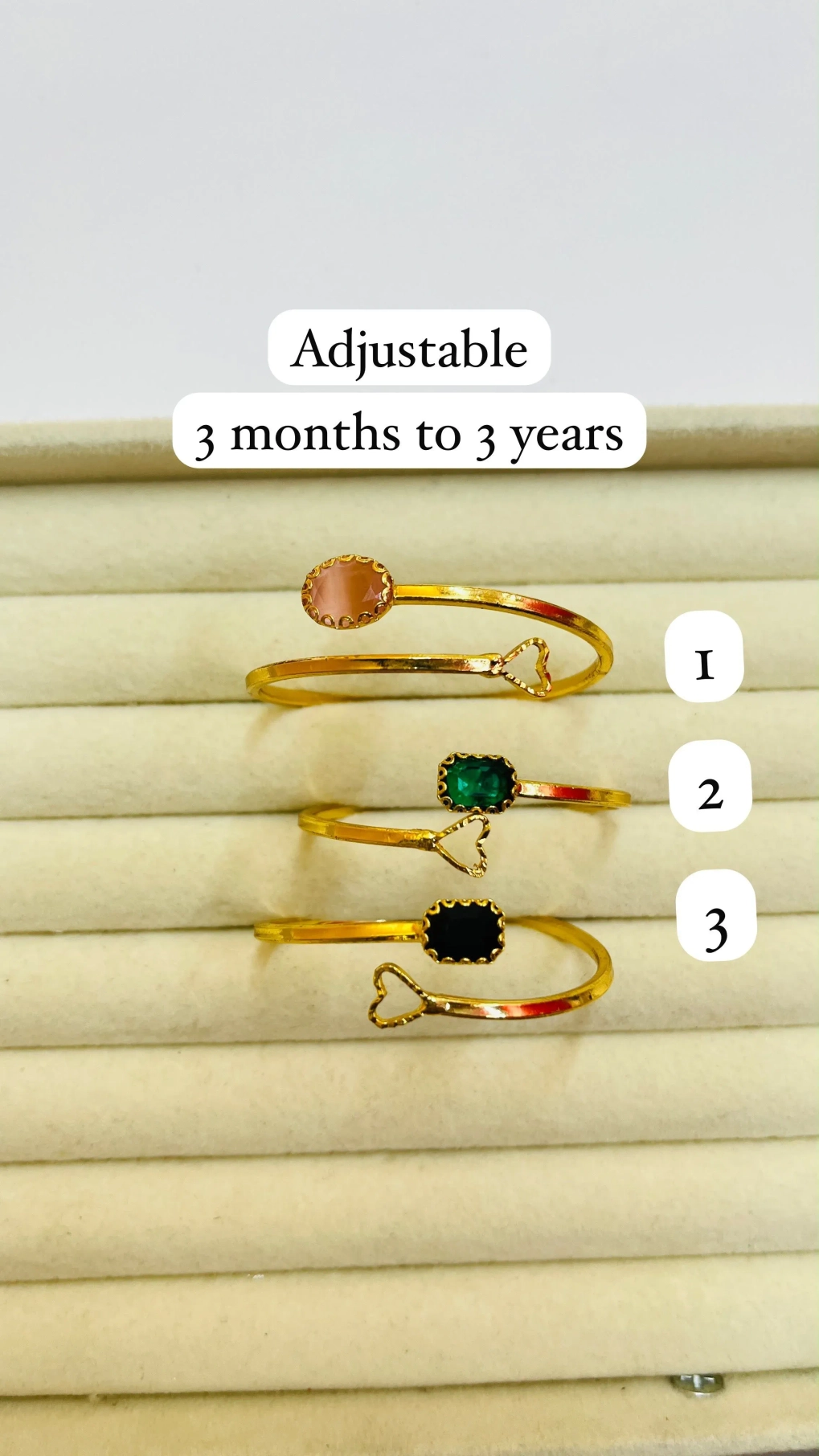GEM STONE BANGLES KIDS