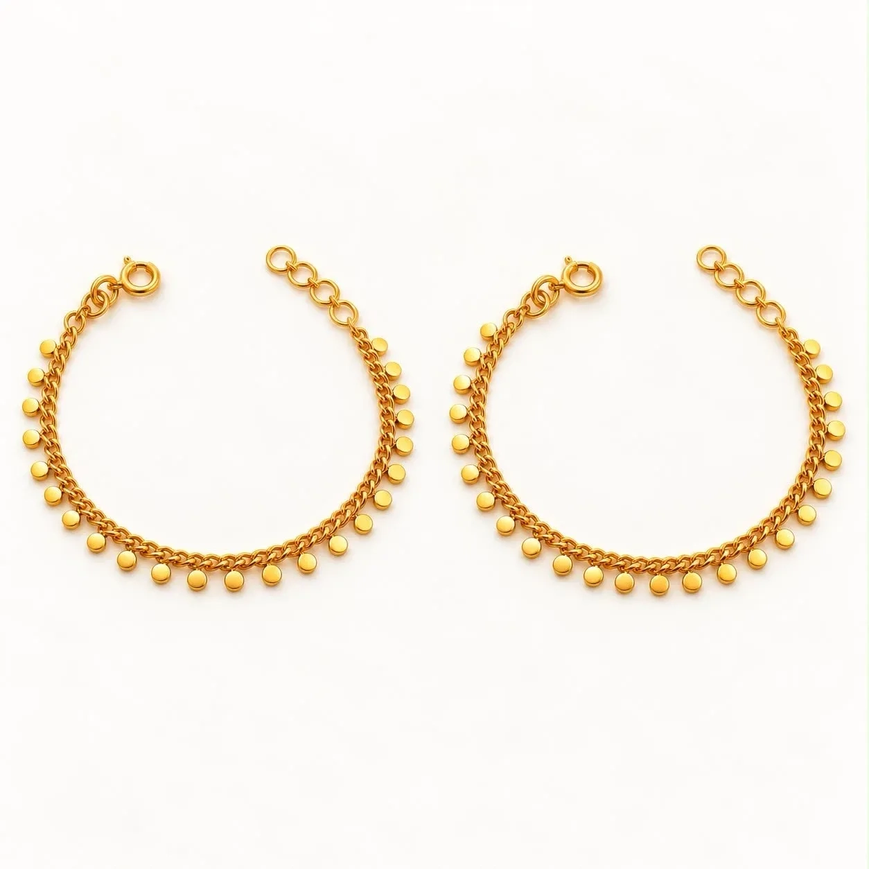 GOLDEN AURA ANKLET KIDS(pair) 2