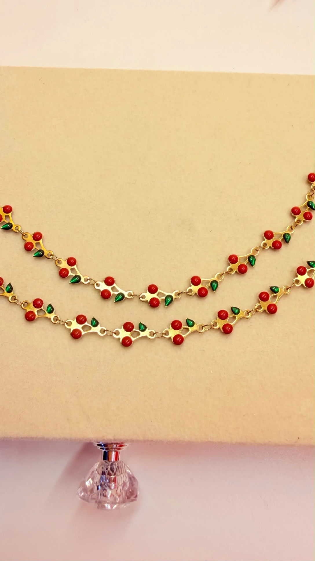 CHERRY ANKLET KIDS(pair) 2