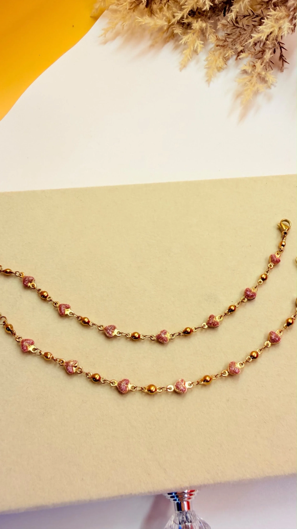 ROSE LOVE ANKLET KIDS (pair) 2