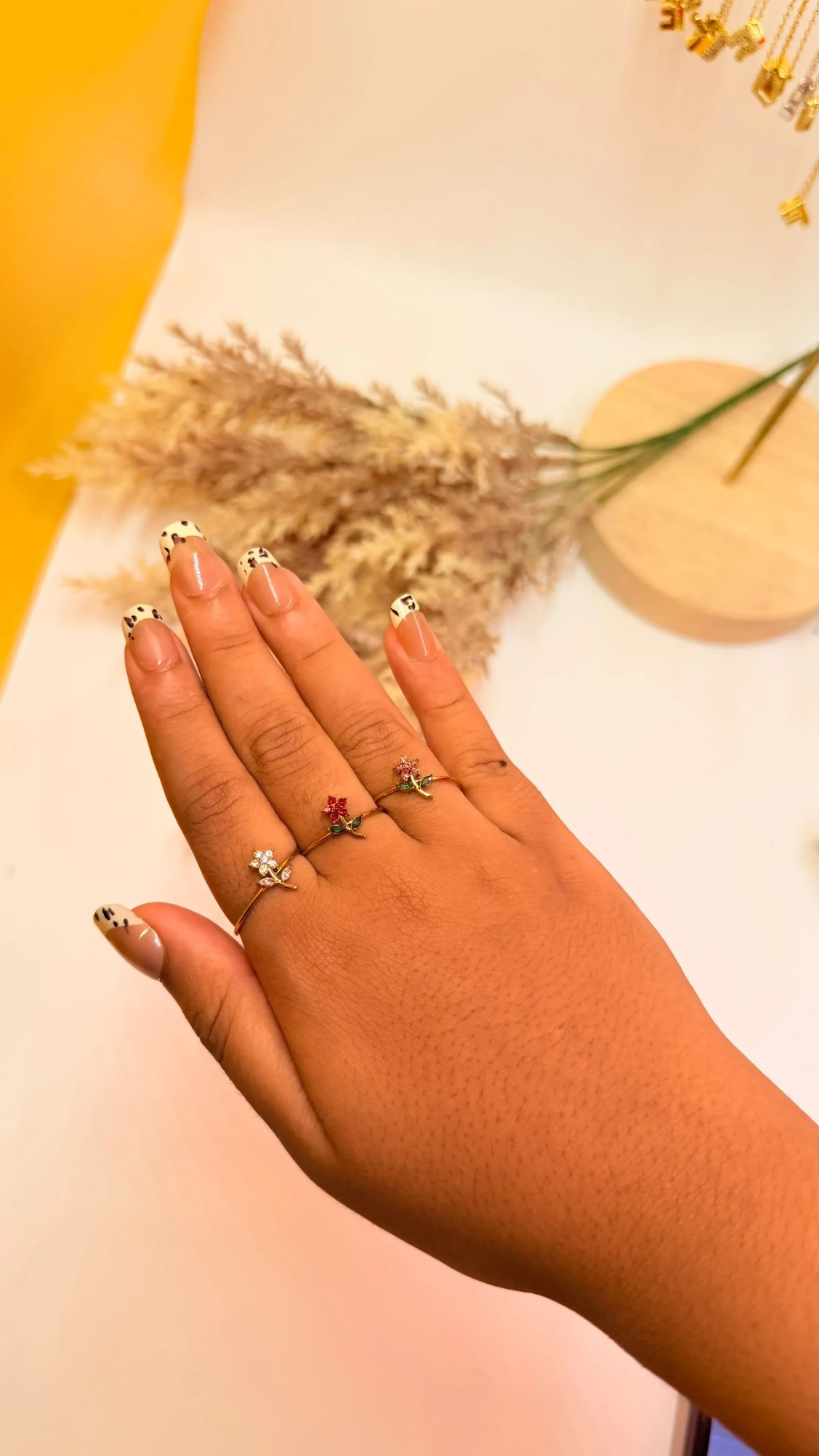 FLORAL RINGS (Adjustable)