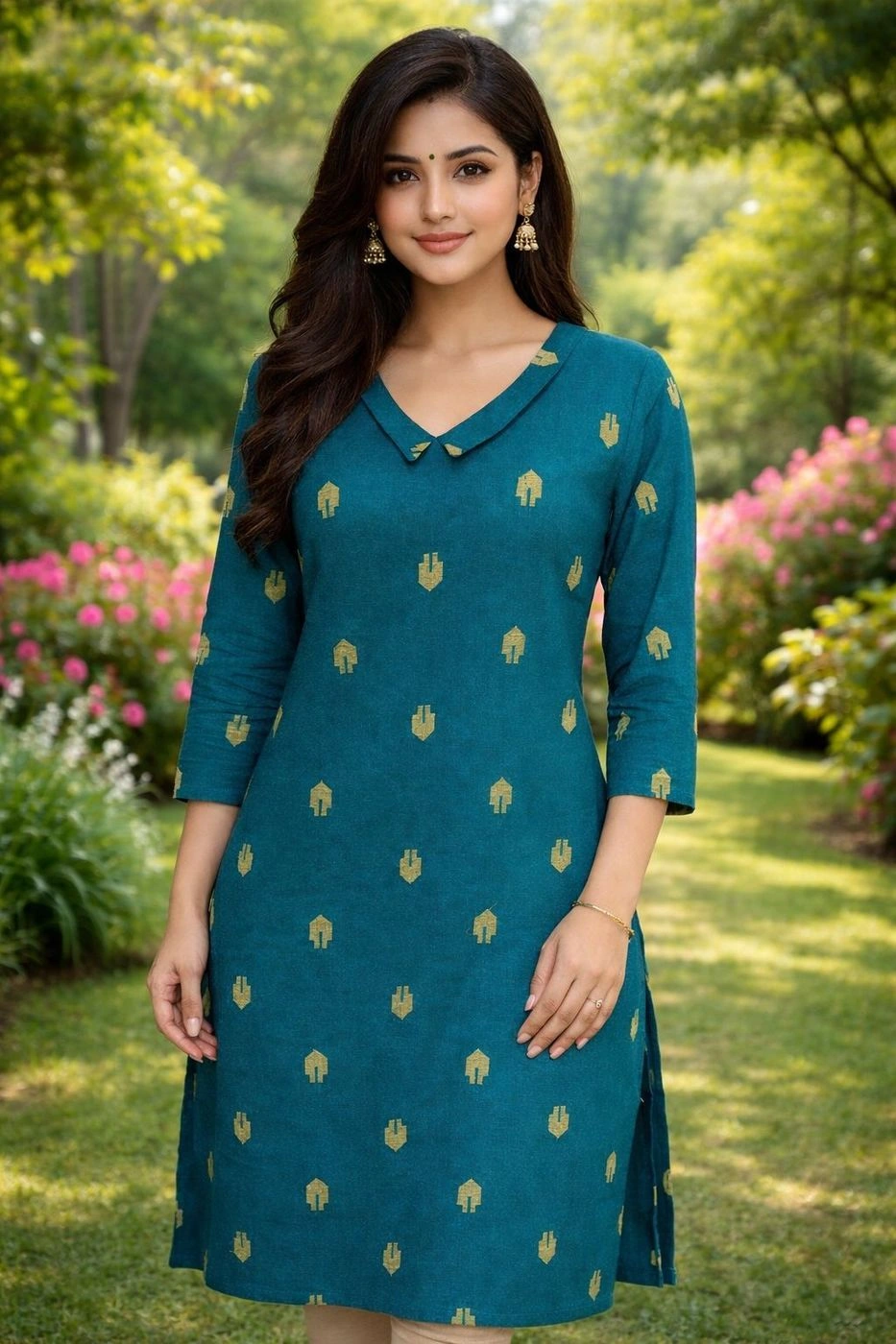 Pure cotton kurthi