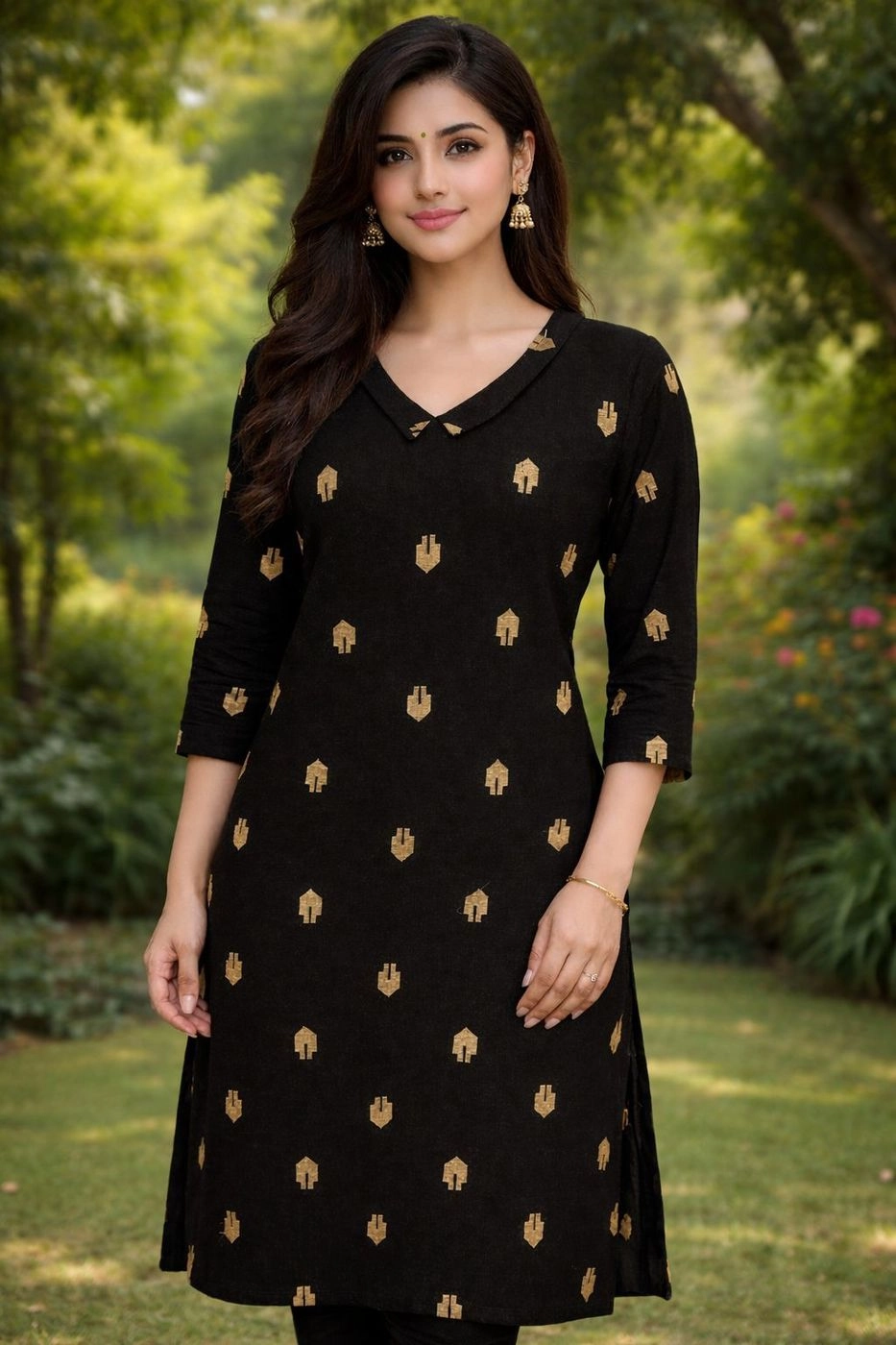 Pure cotton kurthi