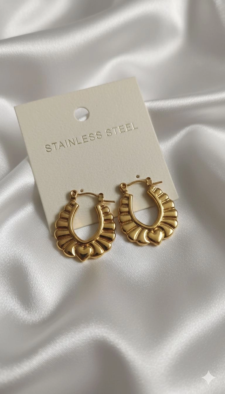Hoop earrings