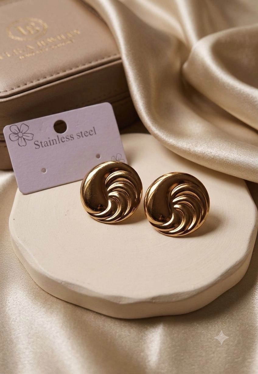 Spiral earrings