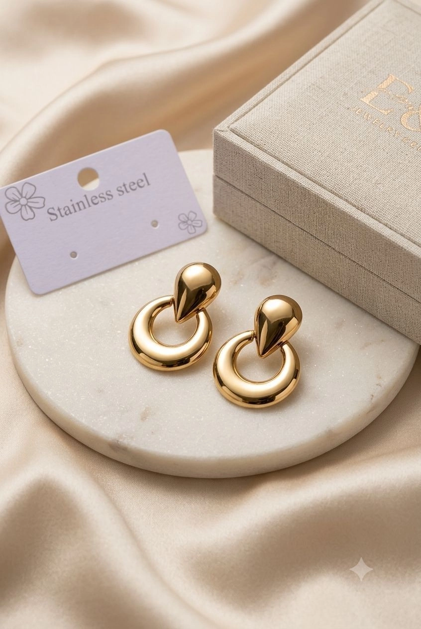Antitarnish earrings