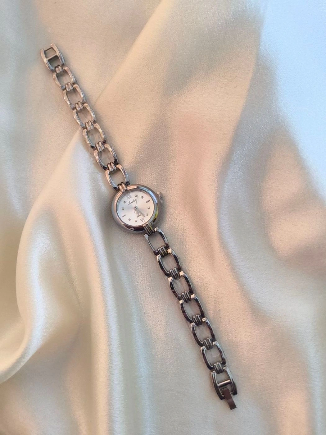 Silver vintage watch