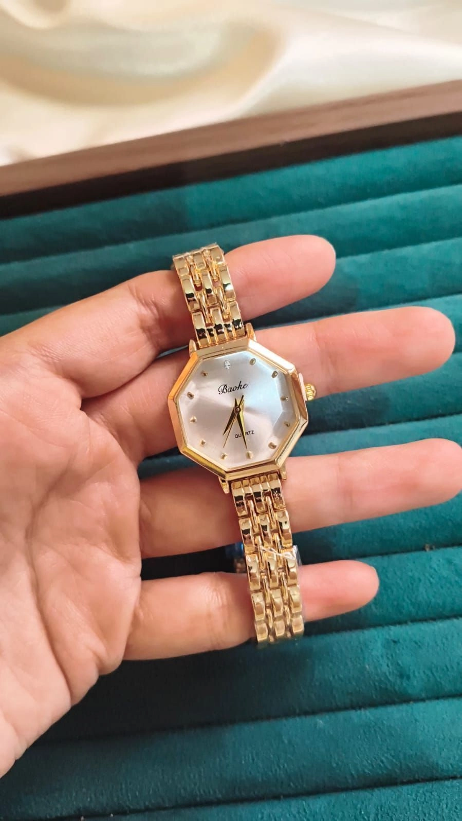 Stainless steel watch