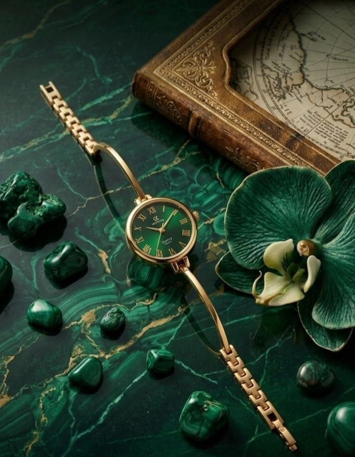 Sleek watch green