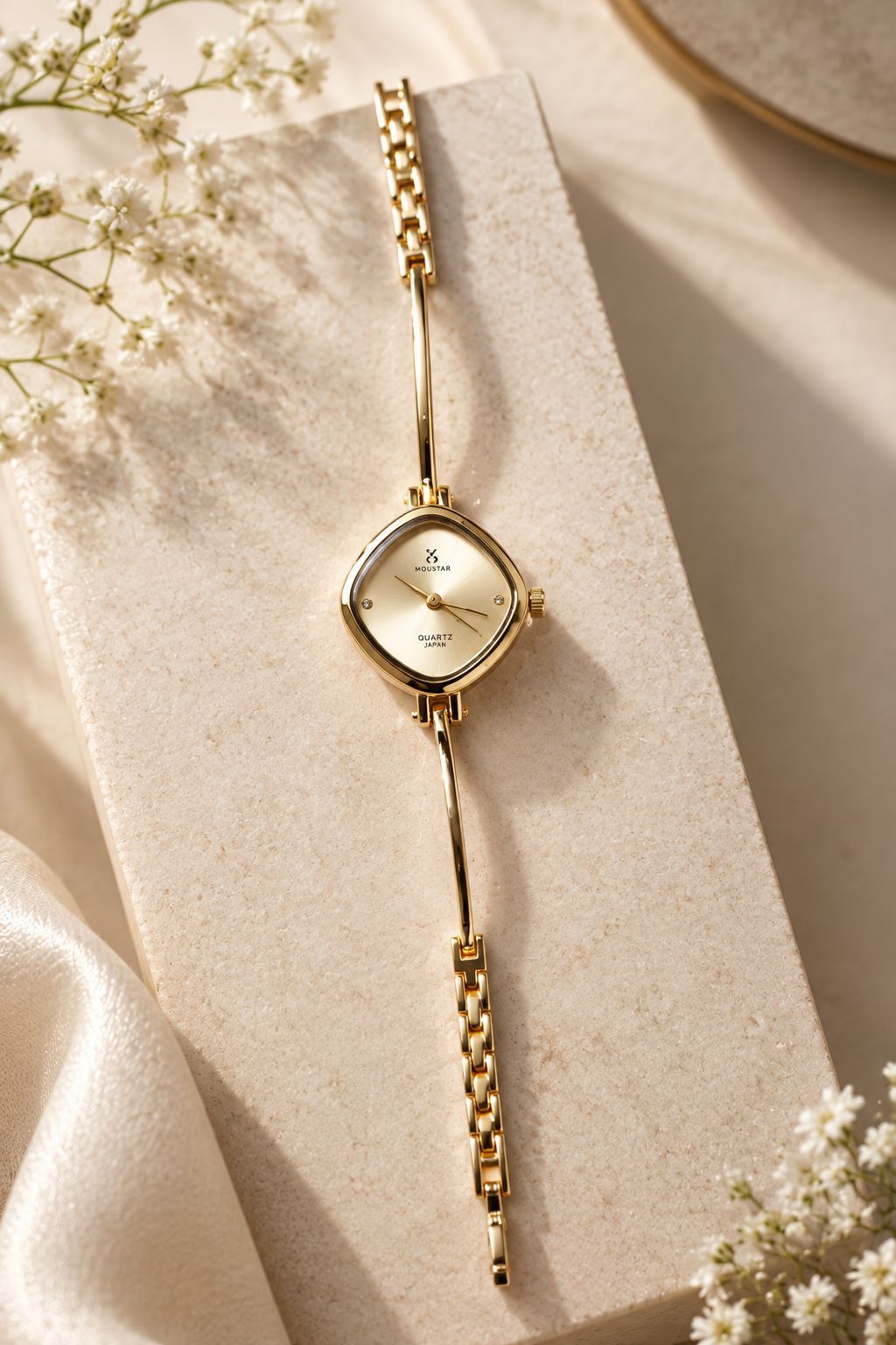 Sleek watch cream
