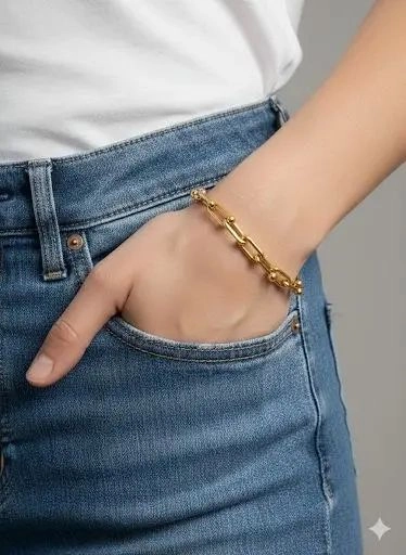 U Chain Bracelet Antitarnish 1