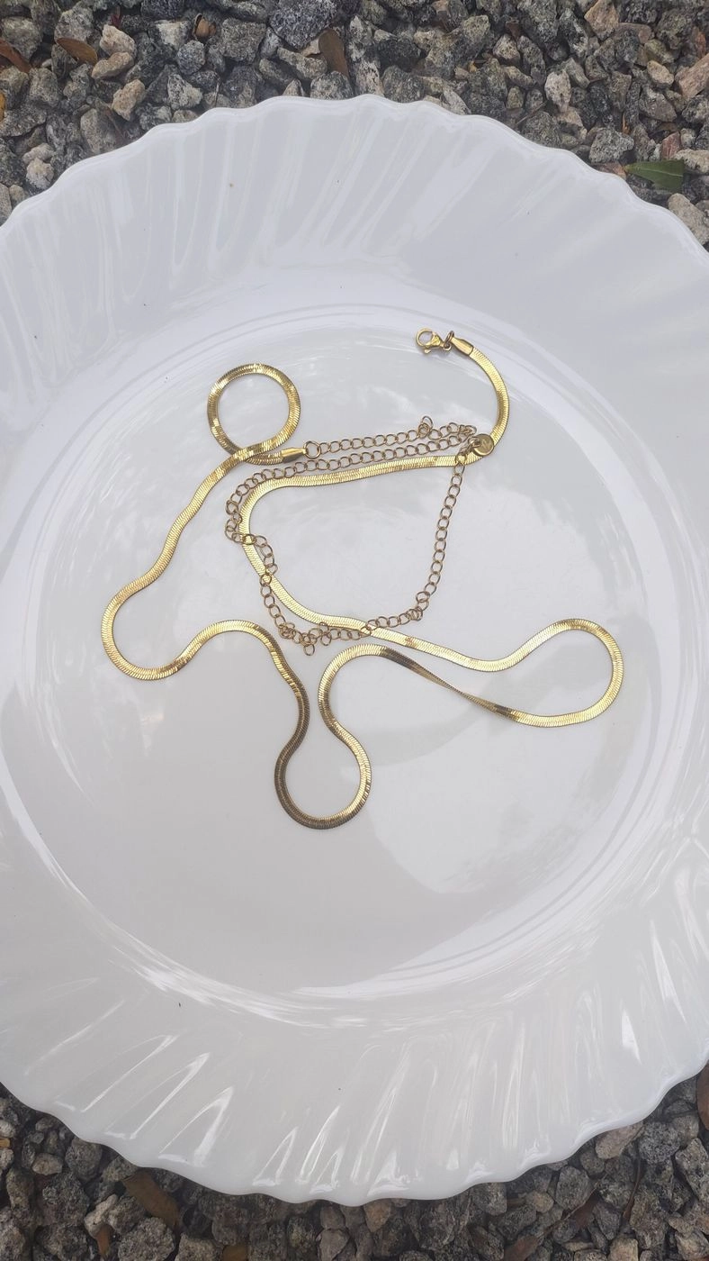 Antitarnish Waist chain Snake Model 2