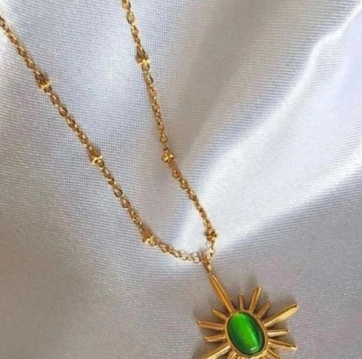 Antitarnish Sun Necklace 2