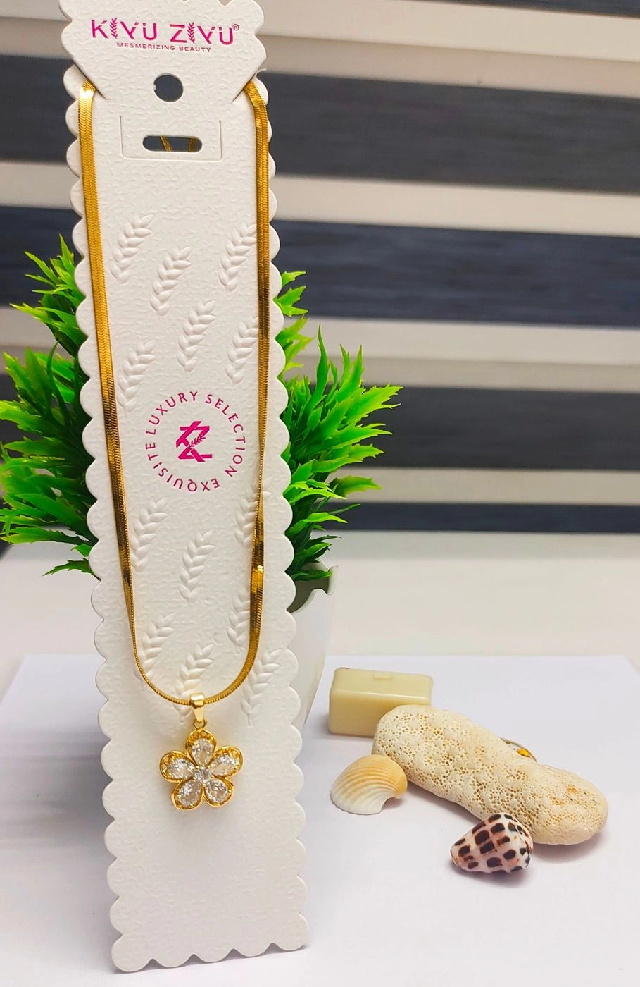 Antitarnish necklace P101