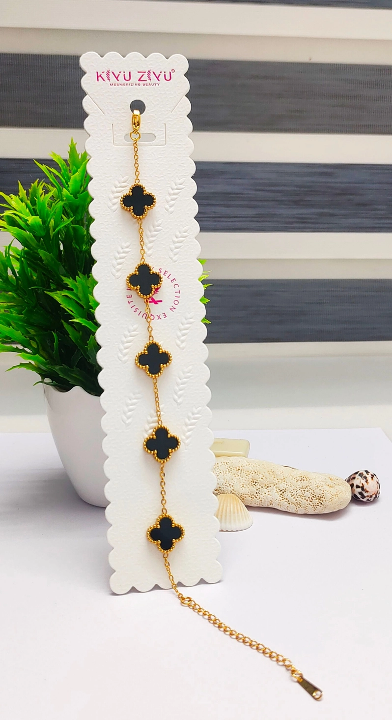 Antitarnish Bracelet Double sided Black / White