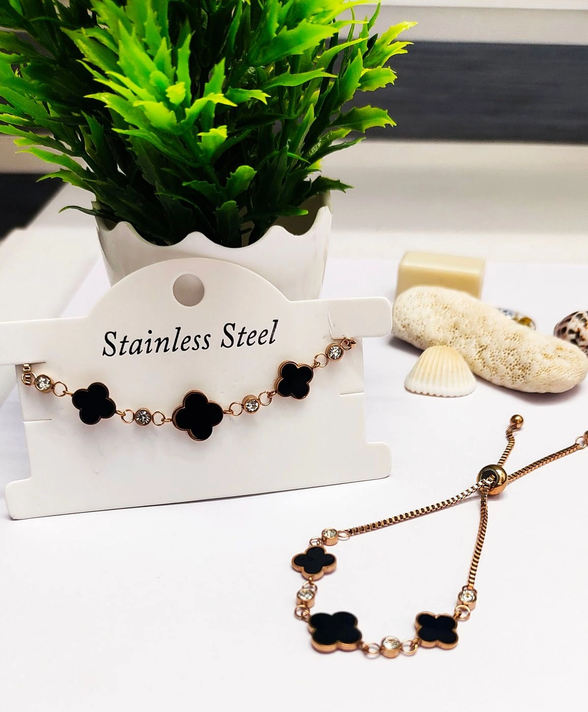 Kids Anklets RoseGold antitarnish KAK117