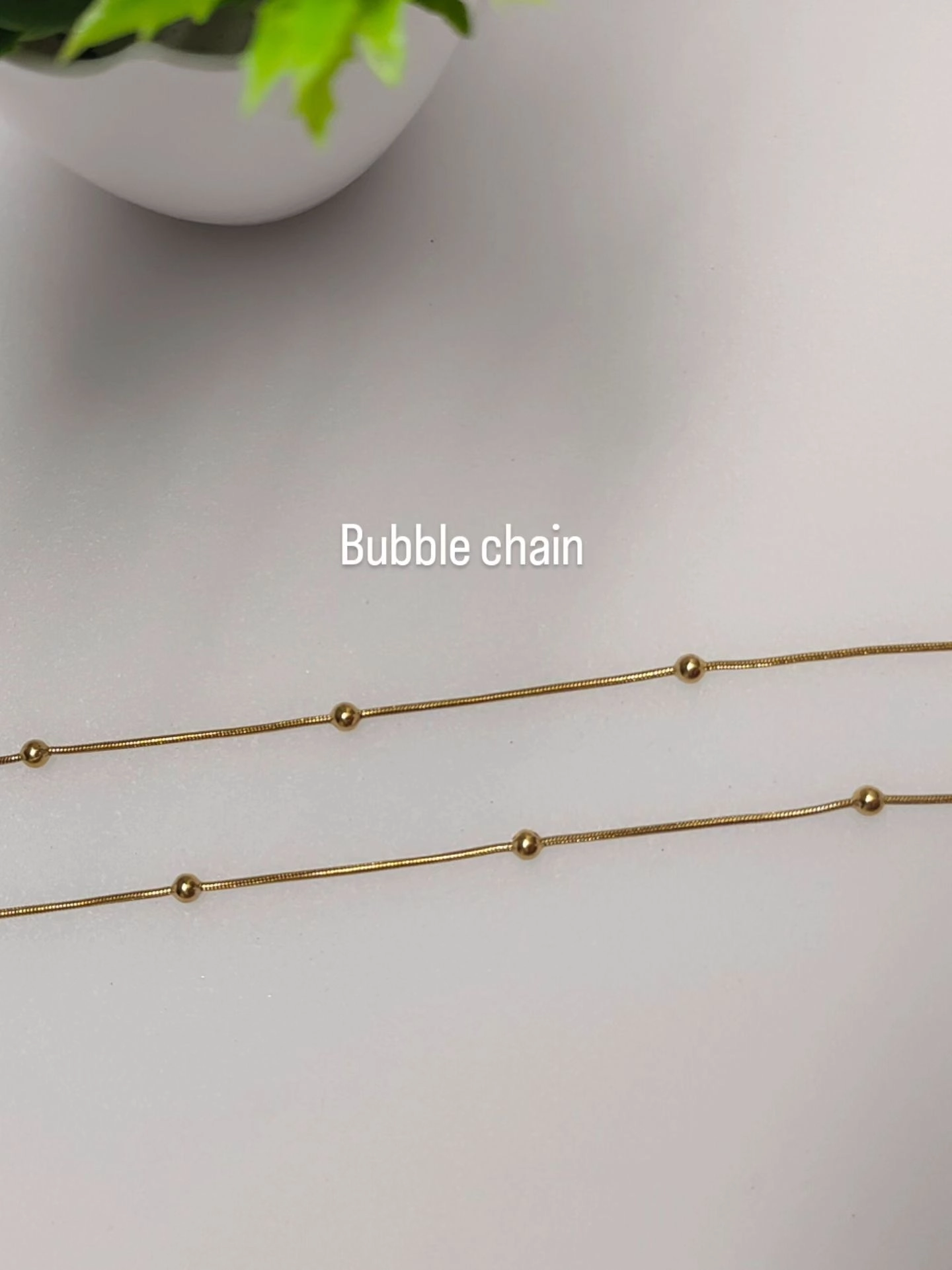 Bubble chain