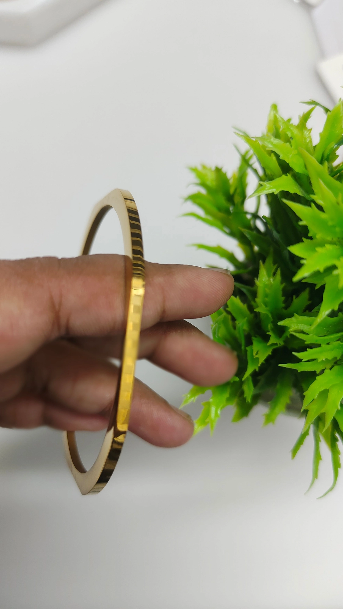 Antitarnish Square Bangle 3