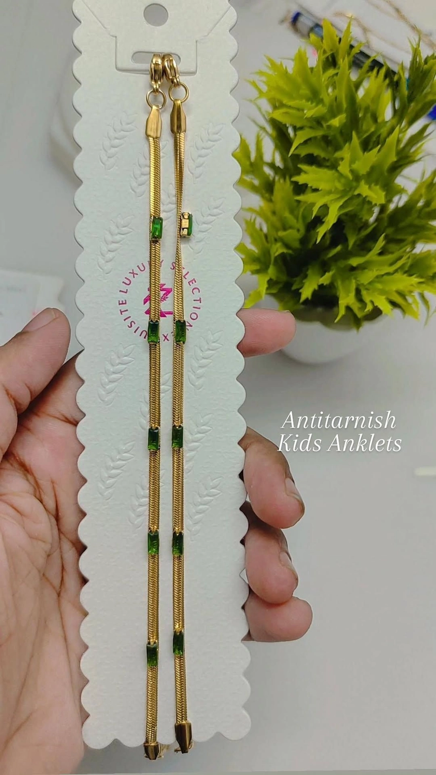 Antitarnish Kids Anklet