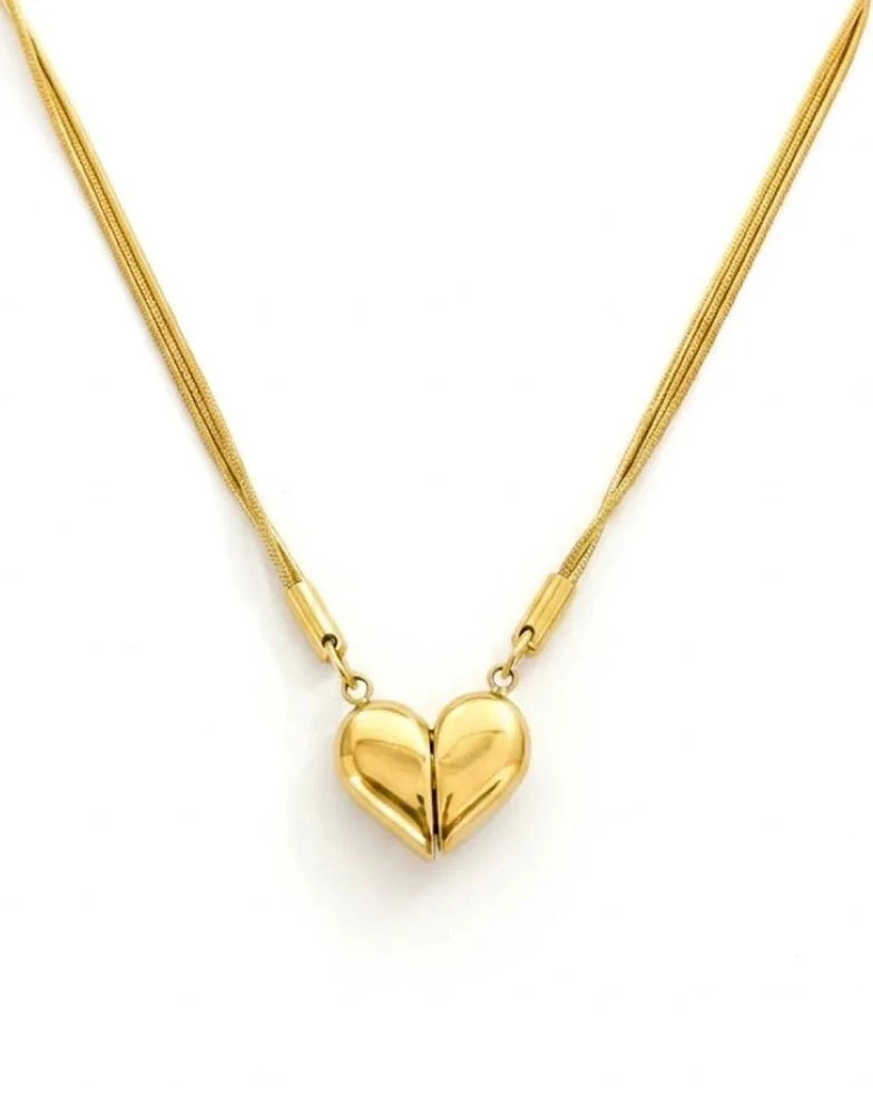 Antitarnish Magnetic Heart Pendant