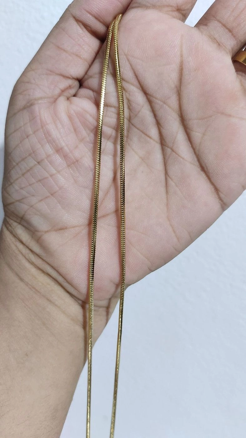 Antitarnish Simple thick Anklet