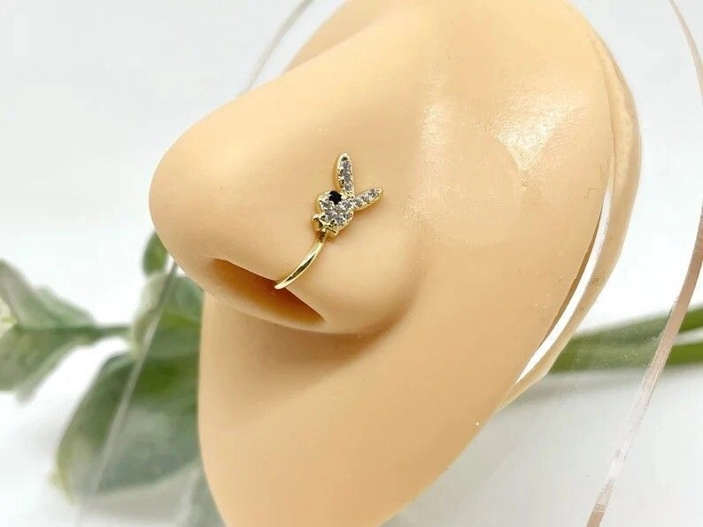 Antitarnish Non Piercing Nose pin