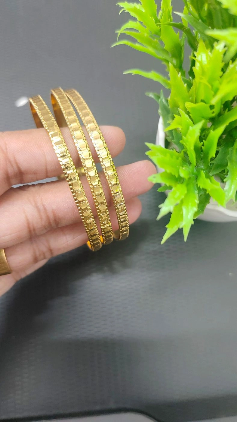 Antitarnish 3pcs Bangle set 3