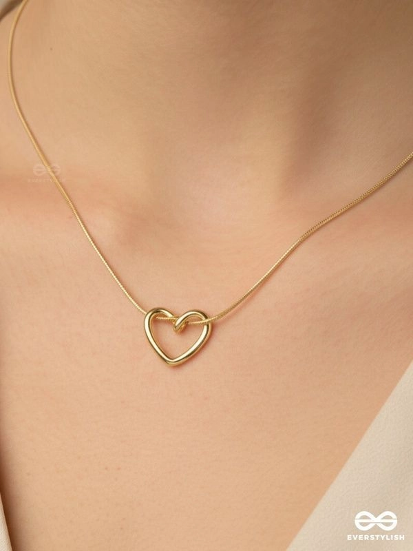Antitarnish Love Pendant Necklace AN45