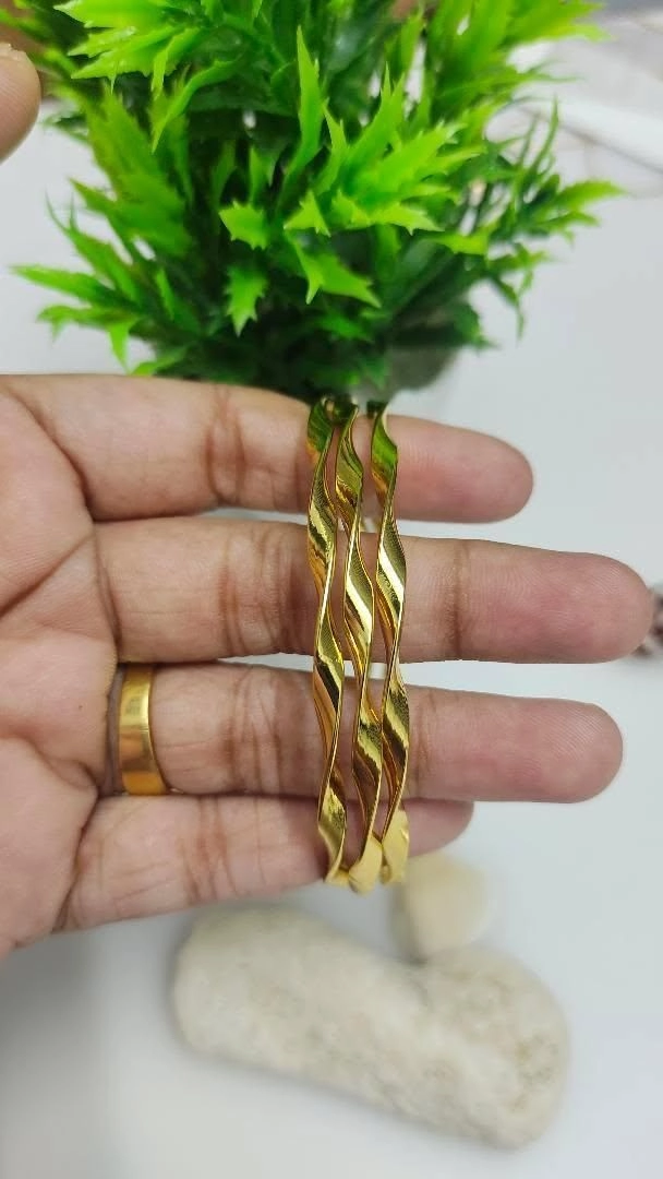 Antitarnish 3pcs Bangle set