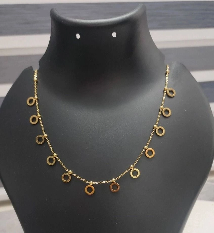 Antitarnish Necklace Circle AN78