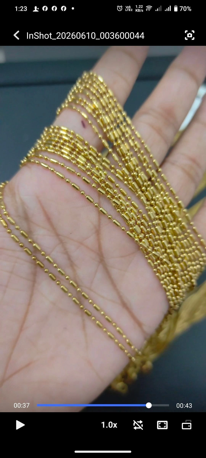 Antitarnish Chain 1pcs