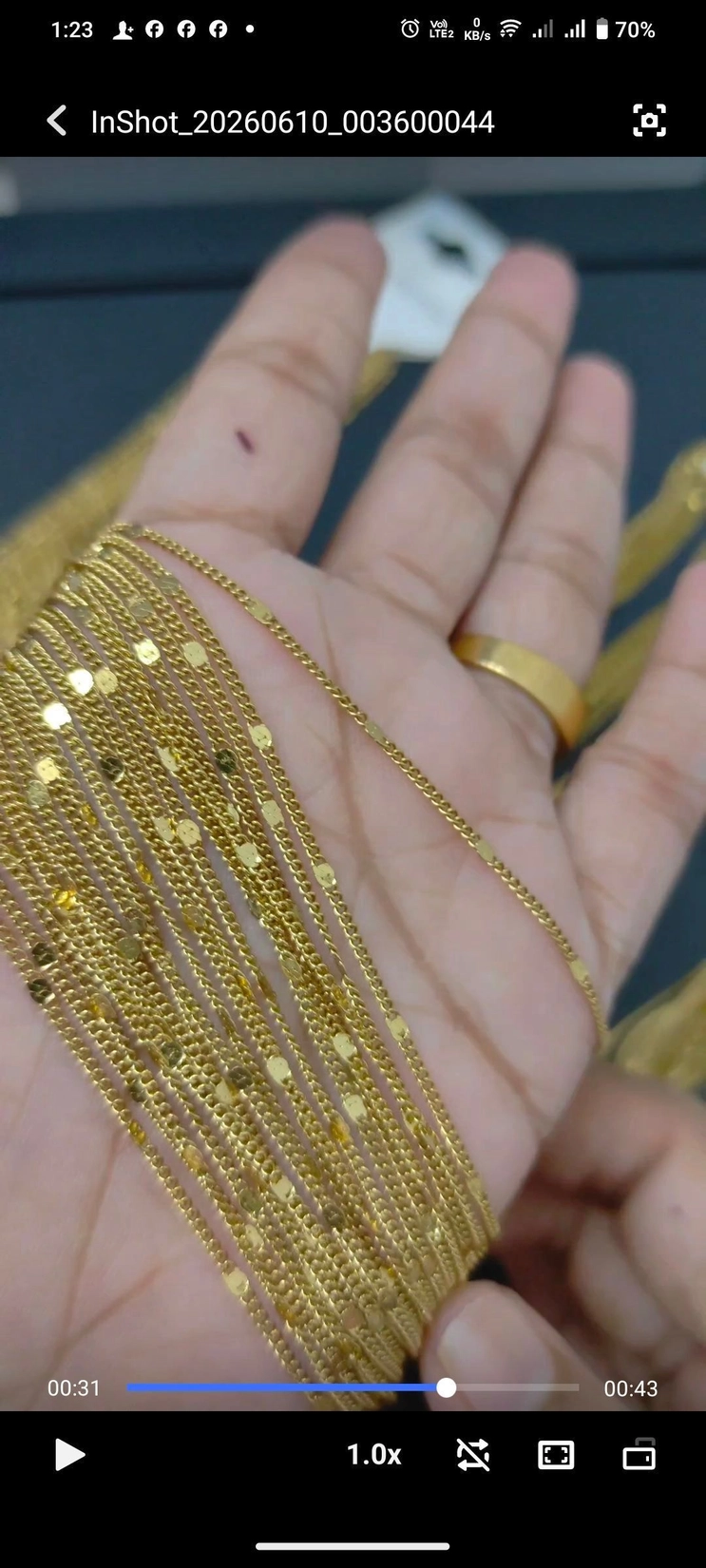 Antitarnish Chain 1pcs